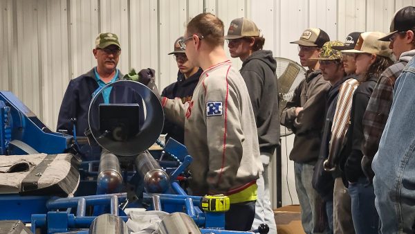 March 2023 RBI tour of the facility in Mt. Crawford, Virginia, with Fort Defiance High School and Greene County Technical Center