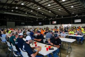 2023 RBI Safety Day with employees eating lunch