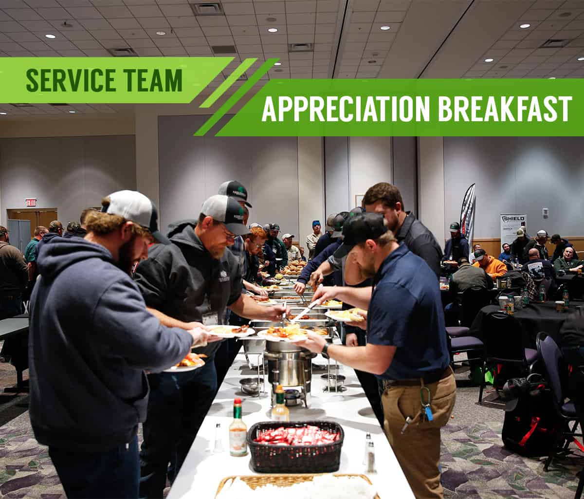 RBI's Service Team Appreciation Breakfast