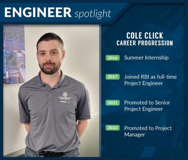 Engineer Spotlight: Cole Click Career Progression at RBI