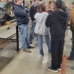 Students from Greene County Technical Education Center touring RBI