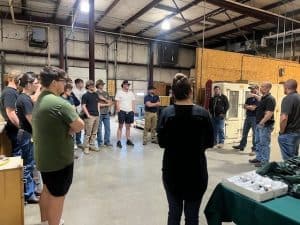 Students from Valley Career & Technical Center touring RBI