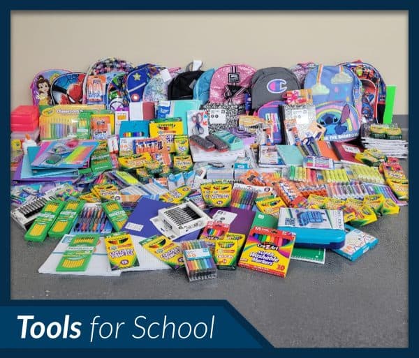 Tools for School donations