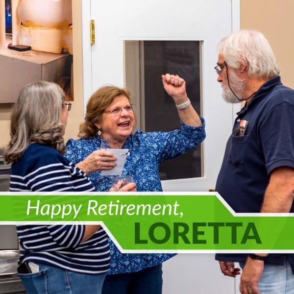 Happy Retirement, Loretta!