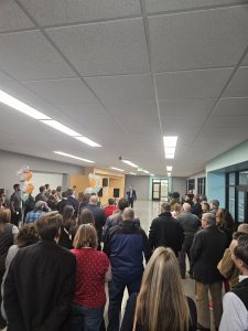Rockingham County Rec Center ribbon cutting guests