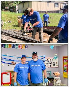 RBI's team at the United Way Day of Action