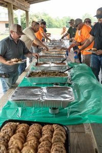 RBI's HVAC team at a luncheon