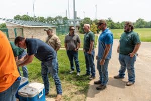 RBI's HVAC team at a luncheon